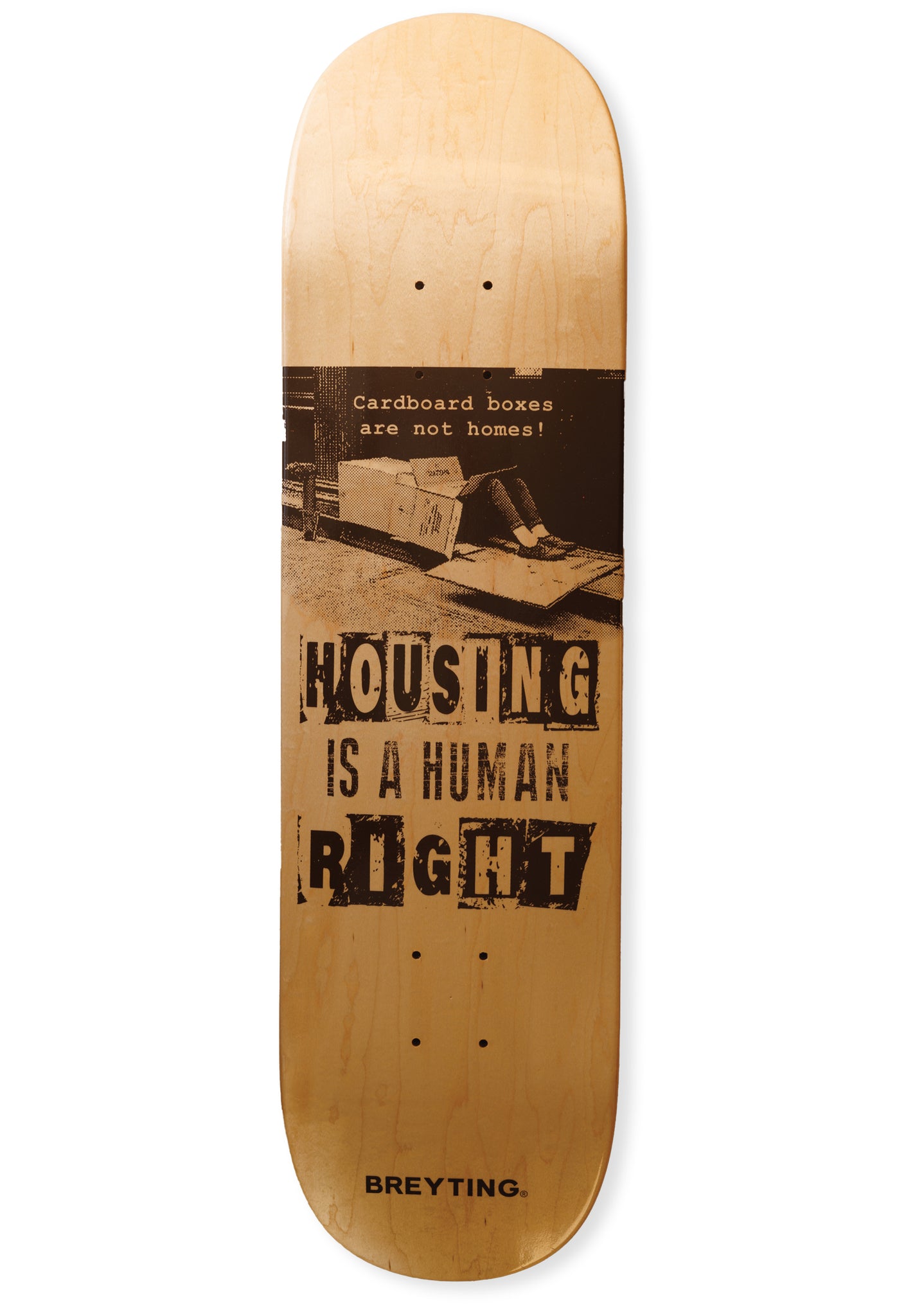 HOUSING IS A HUMAN RIGHT - SKATE DECK